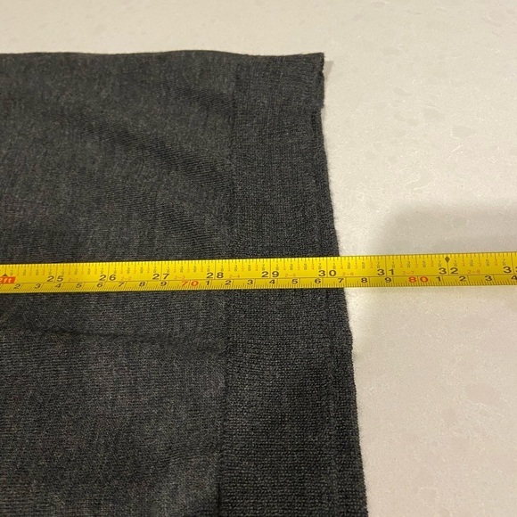 Prada Dress Charcoal Soft Silk Wool Blend Size 42 Ready To Wear - Picture 13 of 13